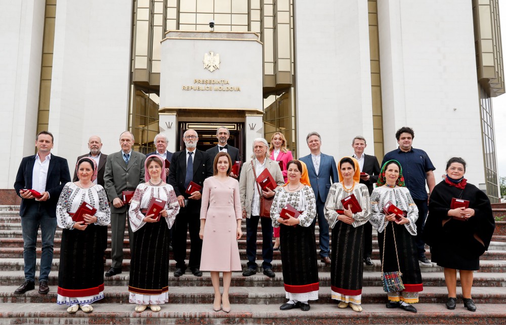 Maia Sandu: „Republica Moldova are artiști talentați și prolifici, adevărați ambasadori ai valorilor și tradițiilor noastre”